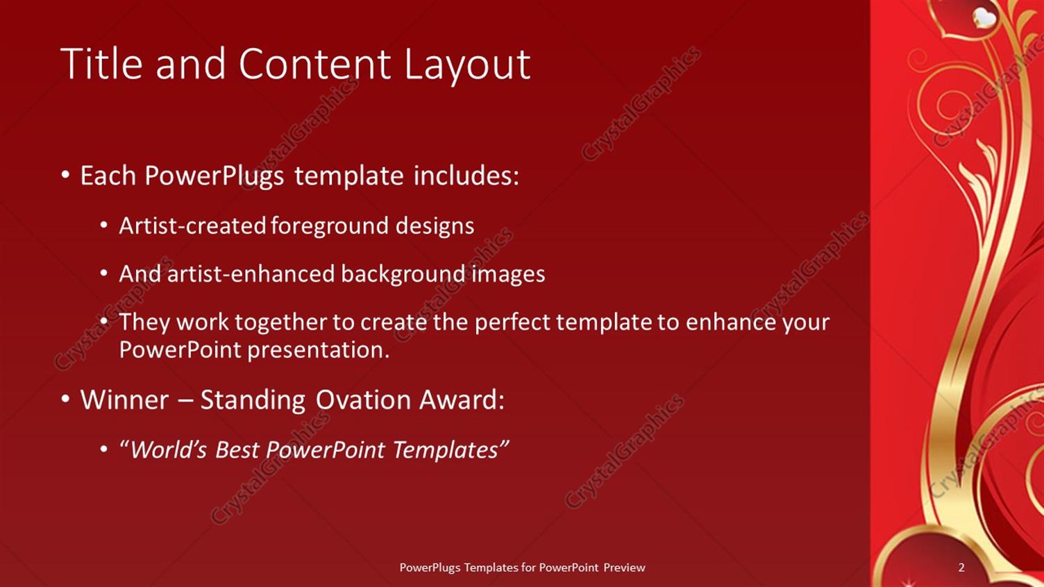 29 valentine's day powerpoint templates ideas PowerPoint Template: Valentine's Day theme with The Valentine's day