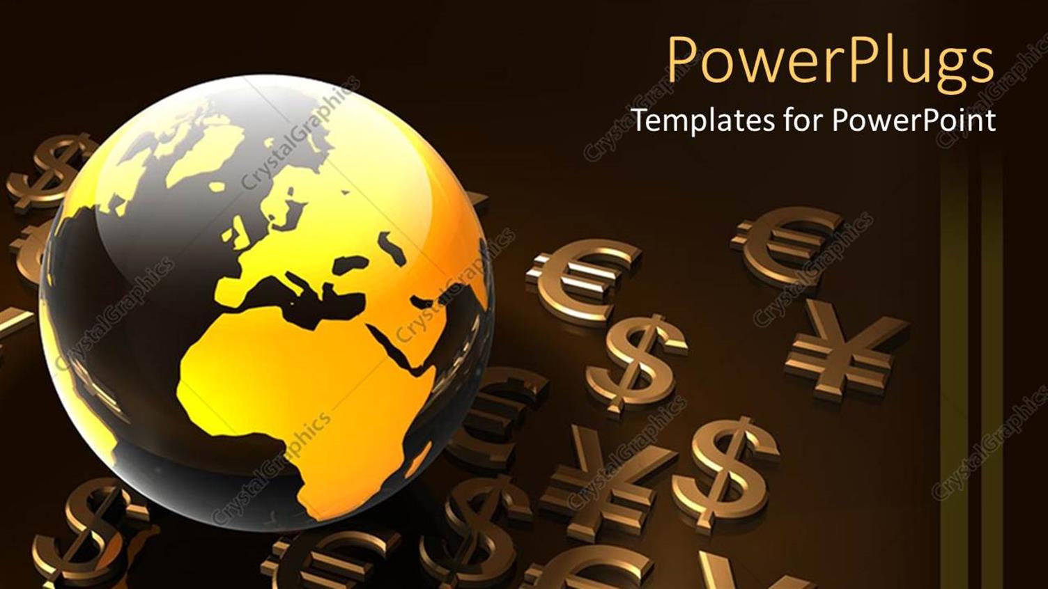 Featuring Various Currency Symbols Being Placed Along with the Globe