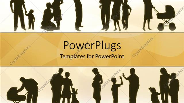  Presentation with families - Various families showing pregnancy and infants in baby trolleys