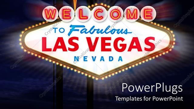  Presentation with welcome - Welcome Celebration to Las Vegas