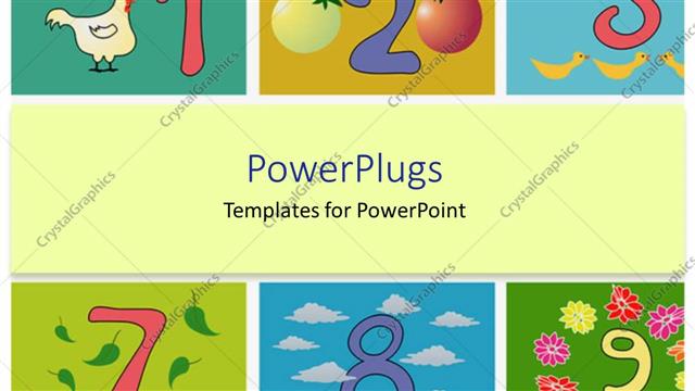  Presentation with counting - Whimsical numbers, counting, kindergarten, elementary education