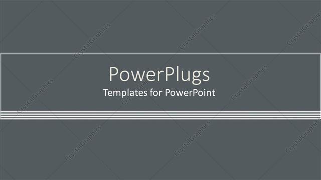  Presentation with dark grey - White horizontal lines with gradient of light and dark grey