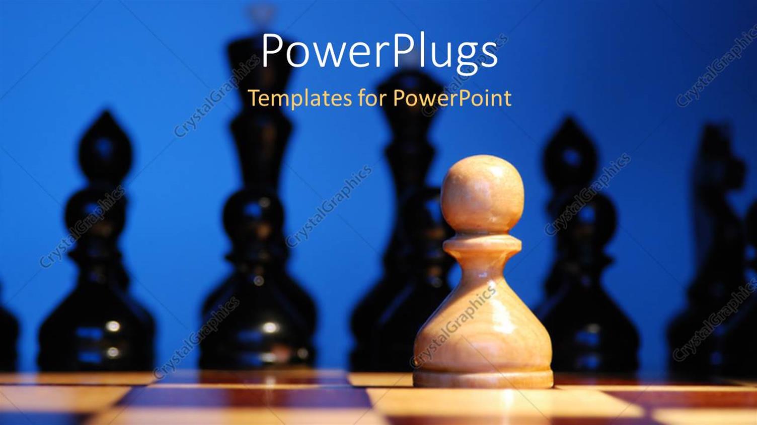 Featuring a White Pawn with other Chess Pieces on a Chess Board