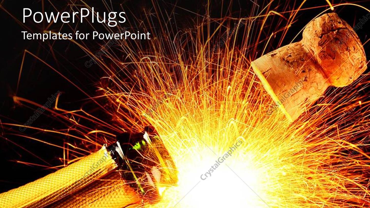 Featuring a Wine Bottle with a Cork