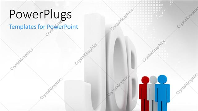  Presentation with job - The word job with multiple people applying for it