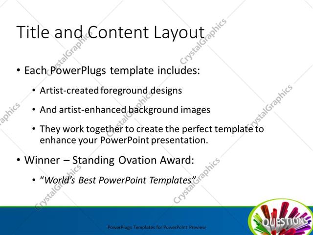 PowerPoint Template - Print Slide