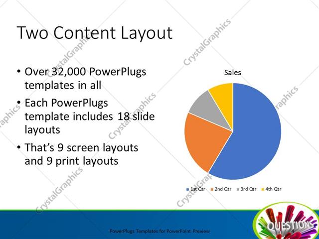 PowerPoint Template - Print Slide