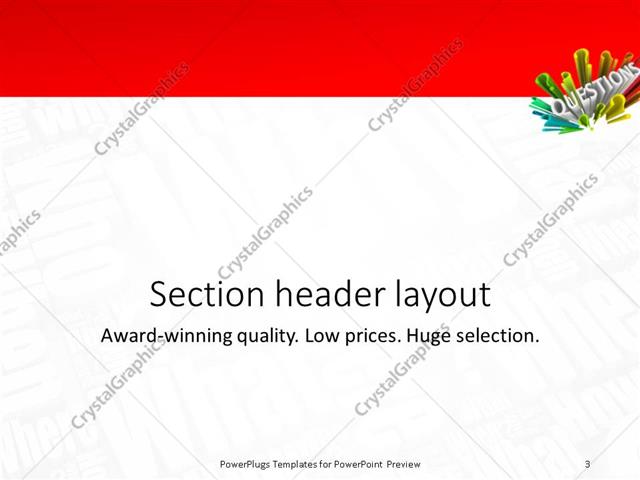 PowerPoint Template - Print Slide