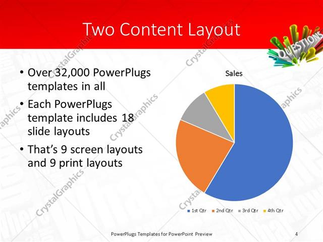 PowerPoint Template - Print Slide