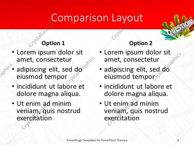 PowerPoint Template - Print Slide