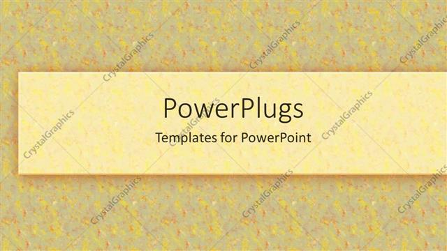  Presentation with confetti - Yellow confetti background with yellow box