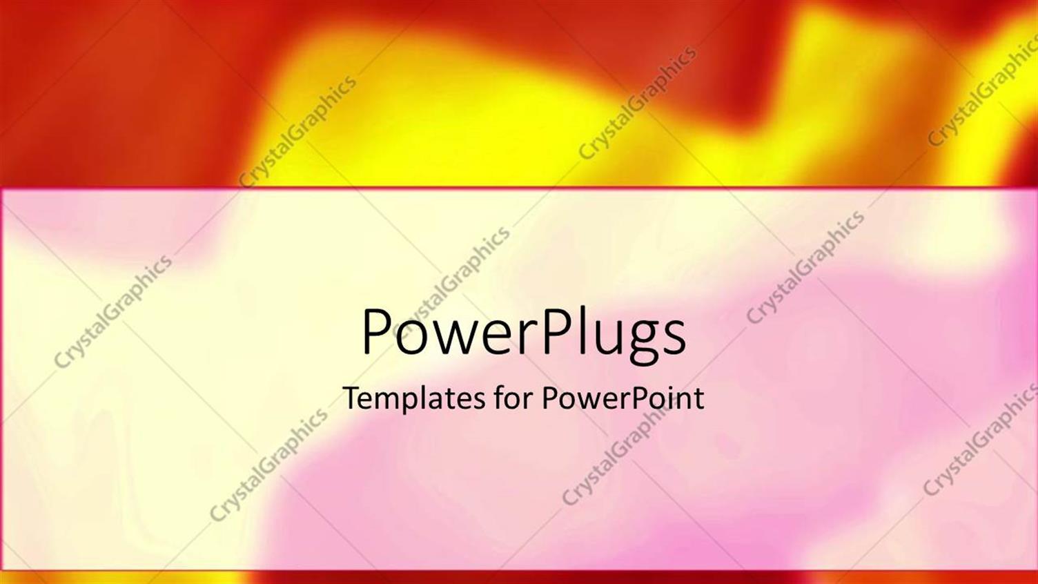 Featuring a Yellowish Background Along with Reddish Color