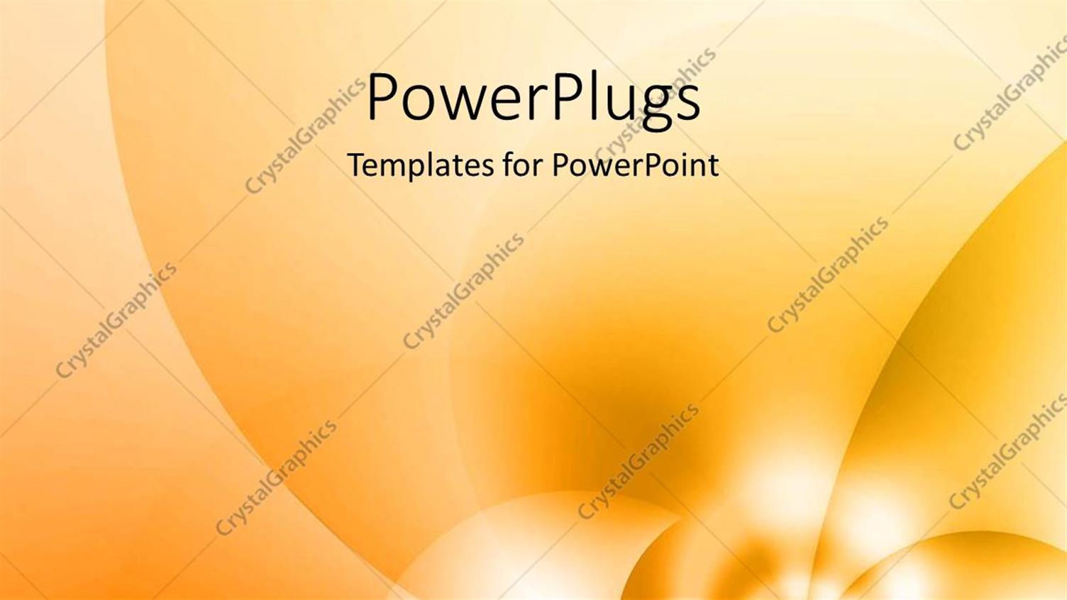 Featuring a Yellowish Background with a Place for Text