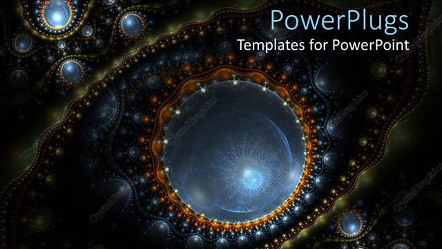  Presentation with virus - Zoomed in several micro organisms