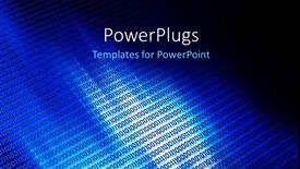 presentation powerpoint code Presentation with code - A bluish background with alot of binary numbers