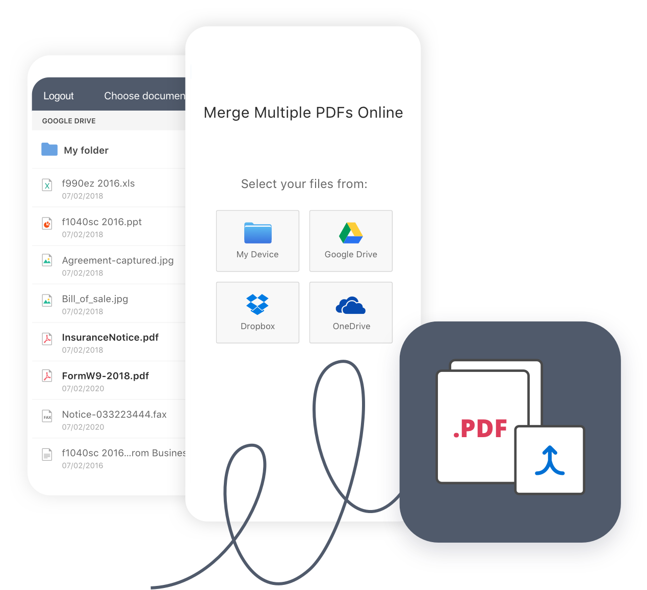 How to merge PDFs on Android