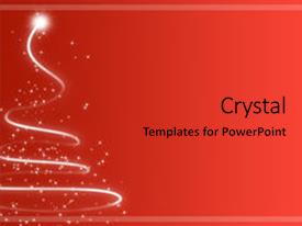 top red christmas powerpoint