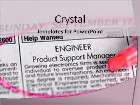 audience pleasing ppt theme consisting of help wanted searching for a new job backdrop and custom template