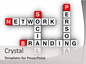 Powerpoint Template Personal Branding Social Network 3d Yacfzaa Personal Branding Powerpoint Template