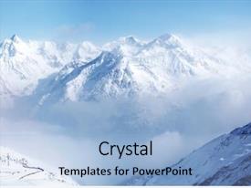 Snowy Mountain Powerpoint Templates W Snowy Mountain Themed Backgrounds
