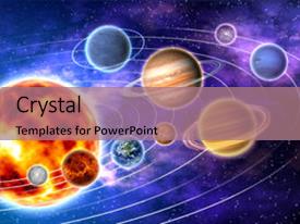 5000 solar system powerpoint templates w solar system themed