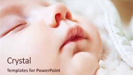  Presentation with newborn baby - Cool new slides with 0 3 babies - motherhood newborn baby on mother backdrop and a lemonade colored foreground