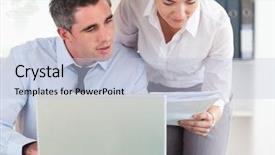  Presentation with electronic and communication - Slides consisting of 1 1 meetings - colleagues comparing a blueprint folder background and a lemonade colored foreground