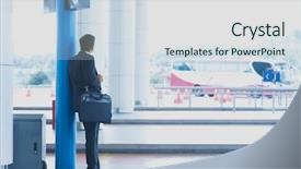  Presentation with bus station - Beautiful PPT layouts featuring 1 malaysia - rear view full body asian backdrop and a sky blue colored foreground