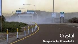  Presentation with wild fire - Presentation theme having 10-22-2007-irvine-california background and a dark gray colored foreground