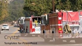  Presentation with wild fire - Audience pleasing PPT theme consisting of 10-23-2007-the-santiago backdrop and a coral colored foreground