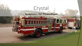  Presentation with wild fire - Theme consisting of 10-25-2007-santiago-canyon background and a white colored foreground