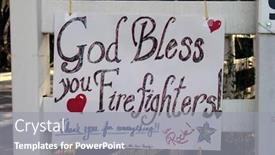  Presentation with thank - Beautiful slides featuring cost serve - serving of soup with vegetables backdrop and a gold colored foreground