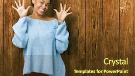  Presentation with african american christianity - Presentation having 10 point - young beautiful african american woman background and a  colored foreground