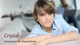  Presentation with teenage suicide - Cool new PPT theme with 10 years - portrait of teenage boy sitting backdrop and a  colored foreground