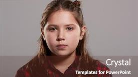  Presentation with old - Beautiful PPT layouts featuring 10 years - ten year old girl looking backdrop and a tawny brown colored foreground