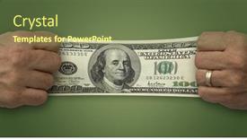  Presentation with being kind - PPT layouts enhanced with accelerator - pan blur of mountain biker background and a mint green colored foreground