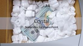  Presentation with birthday - Slide set consisting of 100 birthday - money in the box background and a  colored foreground