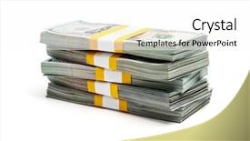  Presentation with creative - Cool new presentation theme with 100 us dollars 2013 backdrop and a white colored foreground