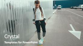  Presentation with old style - Amazing PPT layouts having 11 - 11-12 years old tween girl backdrop and a gray colored foreground