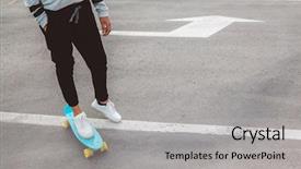  Presentation with old style - Audience pleasing theme consisting of 12 - 11-12 years old tween girl backdrop and a light gray colored foreground