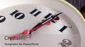  Presentation with annual day function - Colorful slides enhanced with 12 part circle - twelve oclock another new day backdrop and a  colored foreground