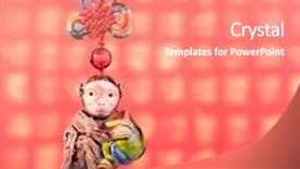  Presentation with ceramics - Presentation theme featuring 12 zodiac - 2016 is year background and a  colored foreground