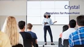  Presentation with high school - Audience pleasing presentation design consisting of 13 15 years - female teacher with digital tablet backdrop and a sky blue colored foreground