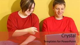  Presentation with girl teens - Cool new presentation theme with 13 15 years - fourteen year old boy backdrop and a  colored foreground