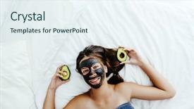  Presentation with 4 years old children and doctor - Cool new PPT theme with 14 - lifestyle image of 12-14 years backdrop and a sky blue colored foreground