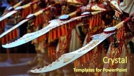  Presentation with christians - Presentation design having 14 2008 - moors and christian background and a  colored foreground