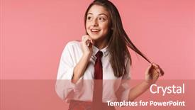  Presentation with school - Amazing theme having 15 - portrait of happy girl 15-16y backdrop and a  colored foreground