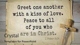  Presentation with top 150 - Beautiful slides featuring 150 bible verses about love backdrop and a  colored foreground