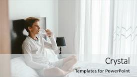  Presentation with mineral - Audience pleasing presentation consisting of 16 - 16 years old teenage boy backdrop and a sky blue colored foreground