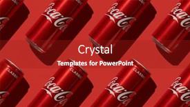  Presentation with coca cola - Slides having 16-01-2021-mosow-russia background and a crimson colored foreground